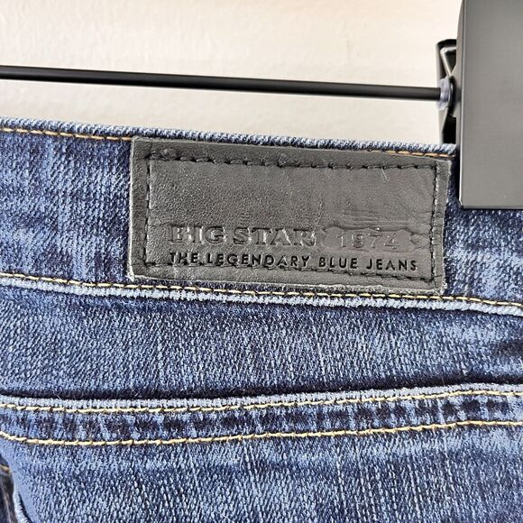 BIG STAR Jeans Women’s Kate Straight Leg Mid Rise Fit Denim - 31R - Picture 7 of 14